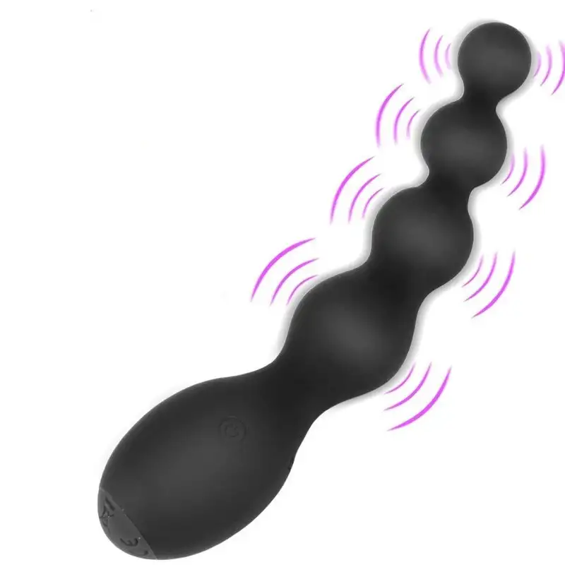 Chapelet Anal Vibrant noir
